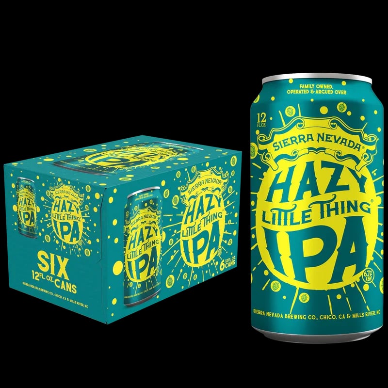 SIERRA NEVADA HAZY IPA 6 PK 12 OZ