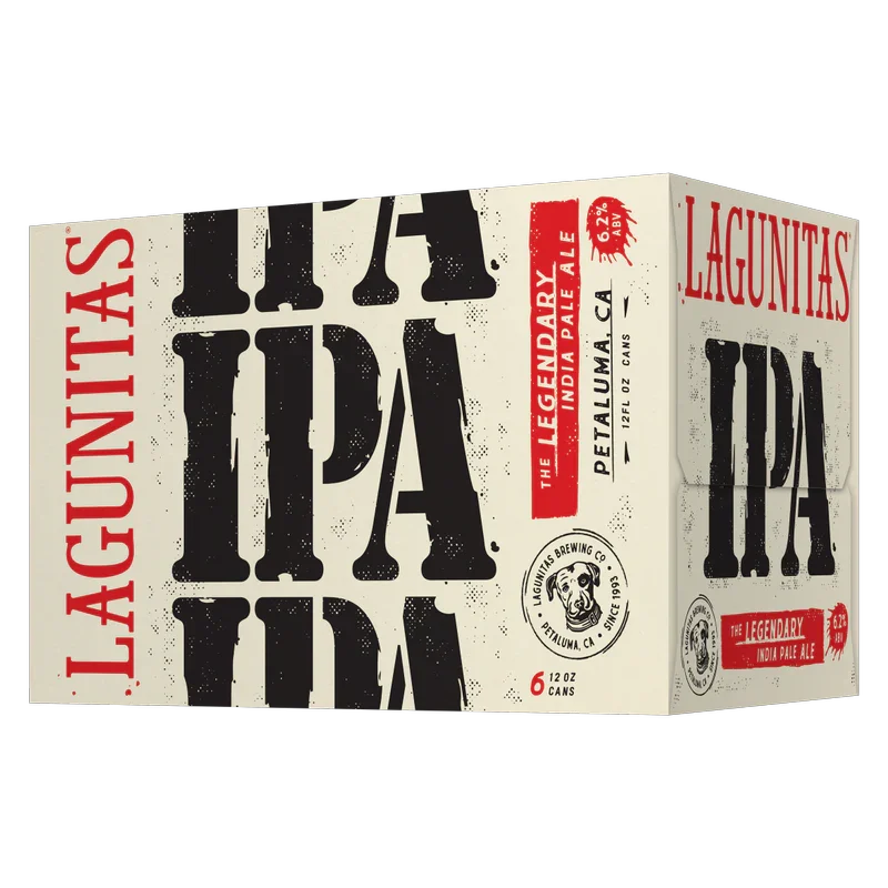 LAGUNITAS IPA 6 PK CAN 12 OZ