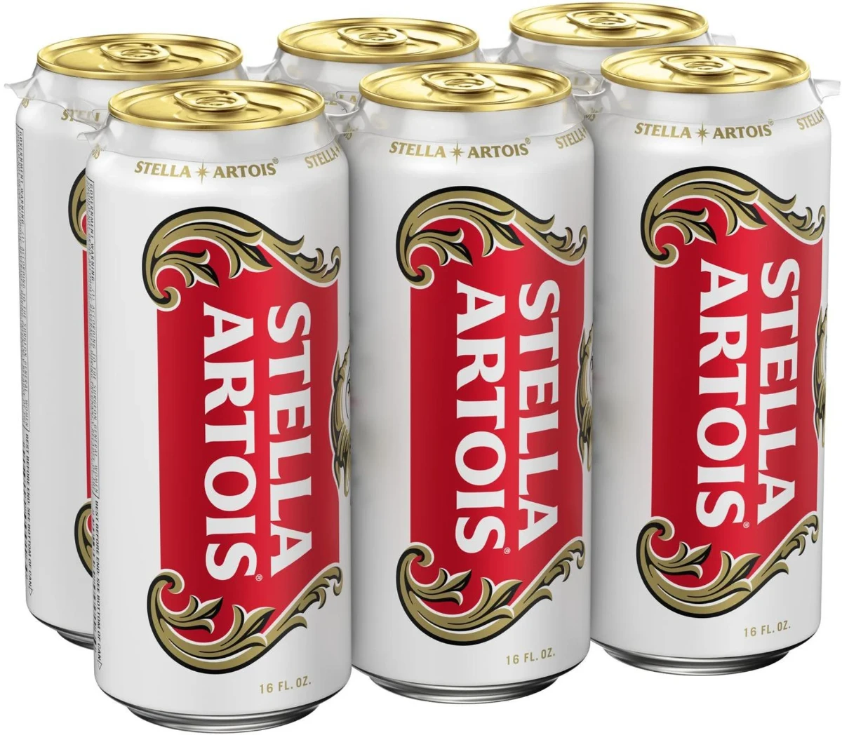 STELLA ARTOIS 6 PK CAN 12 OZ