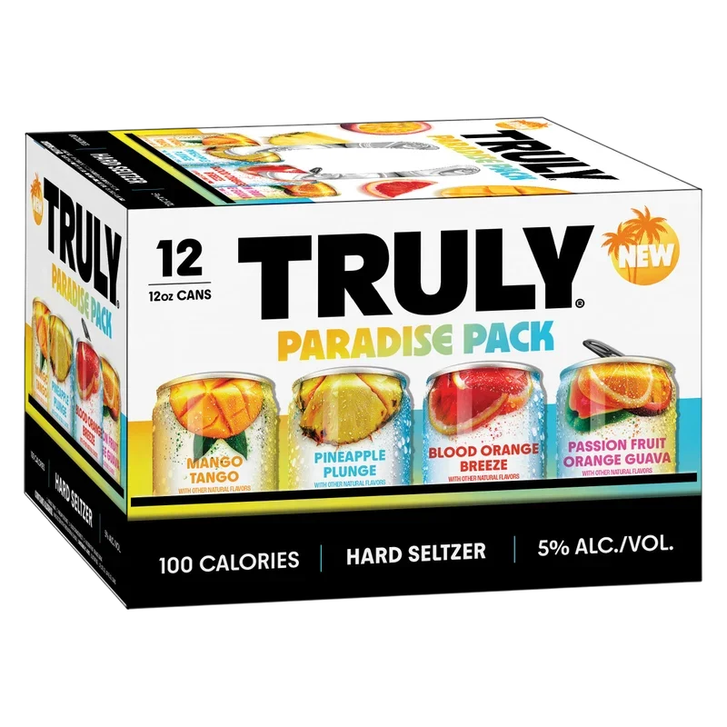TRULY SELTZER PARADISE 12PK 12 OZ