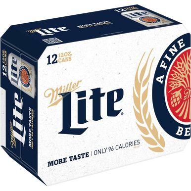 MILLER LITE 12 PK CAN 12 OZ