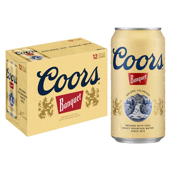 COORS BANQUET 12 PK CAN 12 OZ