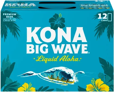 KONA BIG WAVE ALOHA 12 PK CAN 12 OZ