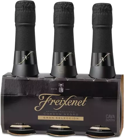 FREIXENET BRUT CHAMPAGNE 3 PK 187 ML