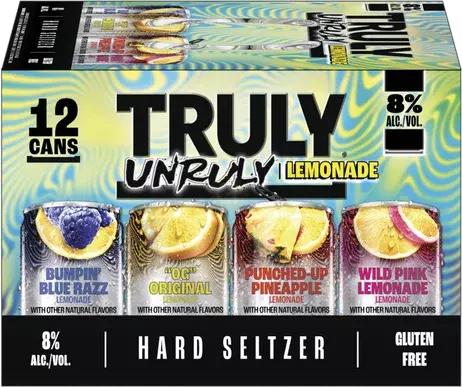 TRULY UNRULY LEMONADE 12 PK 12 OZ