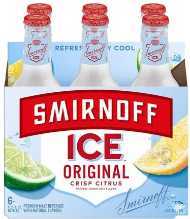 SMIRNOFF ICE 6 PK BTL 12 OZ