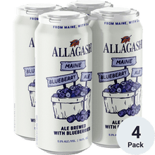 ALLAGASH MAINE BLUEBERRY ALE 4 PK 16 0Z