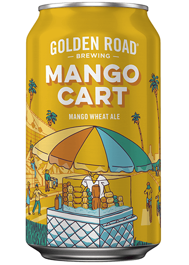 GOLDEN ROAD MANGO CART 6PK 12 OZ