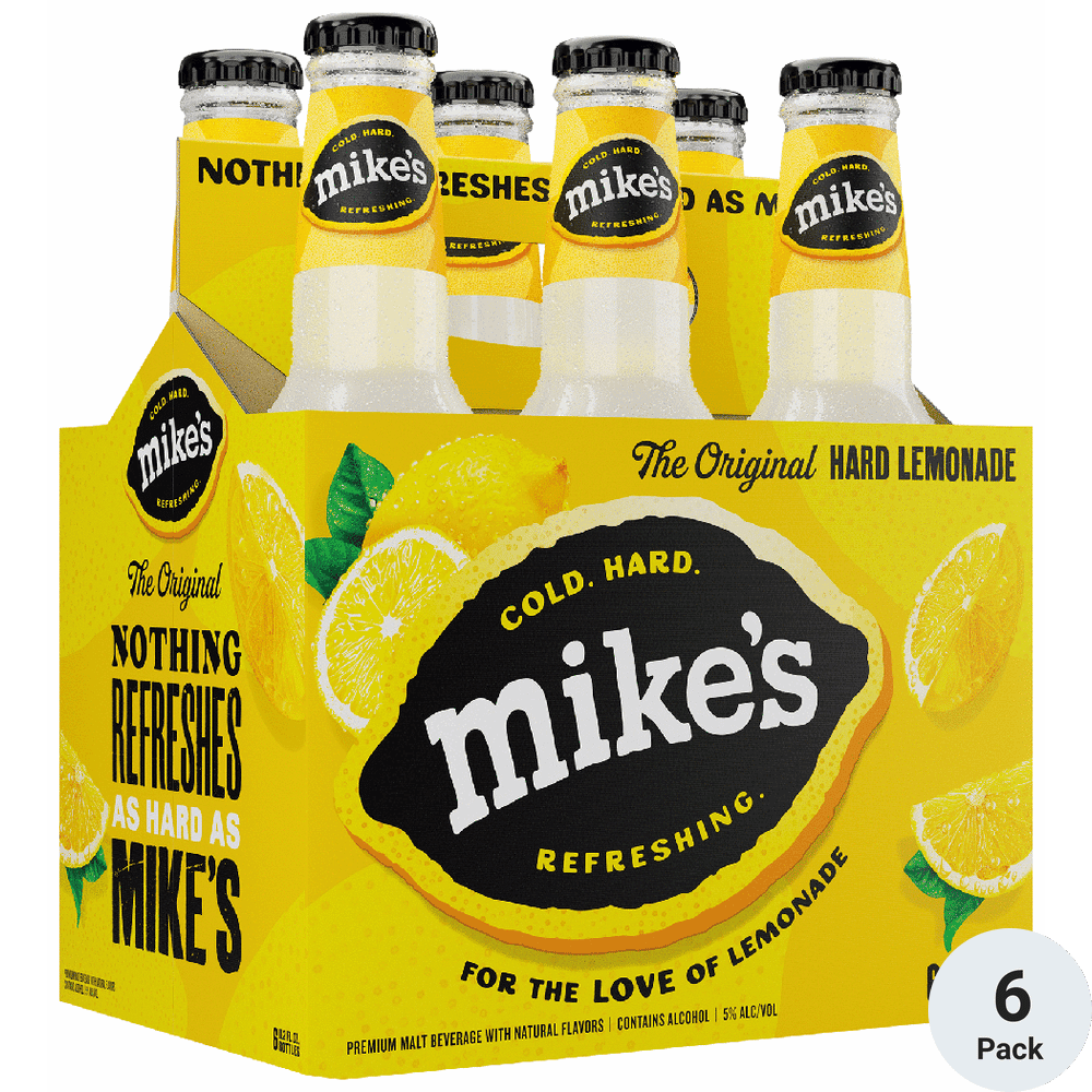 MIKE'S HARD LEMONADE 6 PK BTL 12 OZ