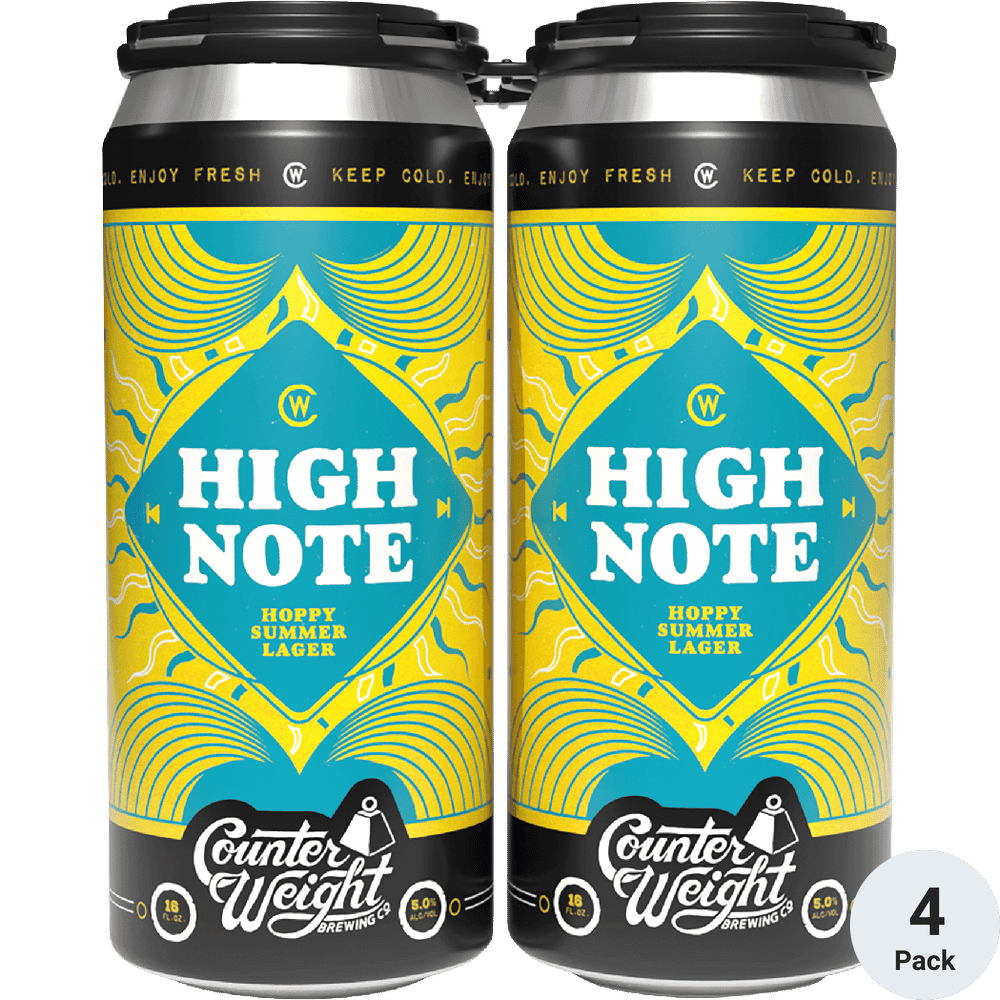 COUNTER WEIGHT HIGH NOTE SUMMER LAGER 16 OZ