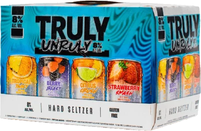 TRULY SELTZER UNRULY 12 PK 12 OZ