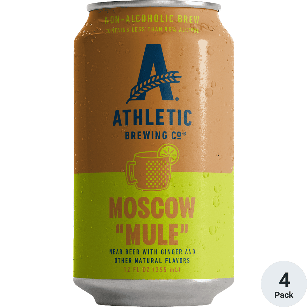 ATHLETIC MOSCOW MULE 4PK 12 OZ