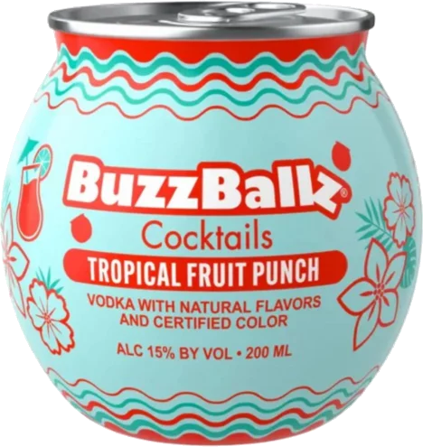 BUZZBALLZ TROPICAL FRUIT PUNCH 187 ML