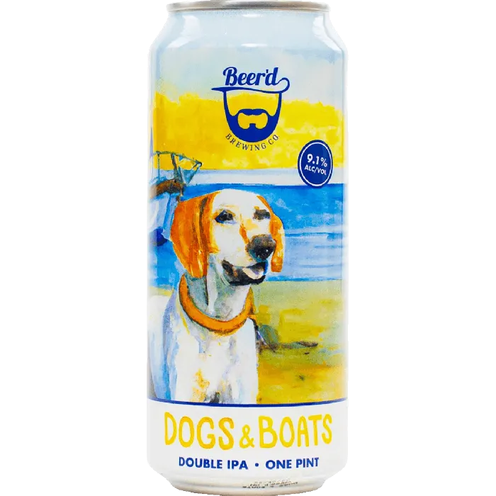 BEERD DOGS & BOATS 4PK 16 OZ