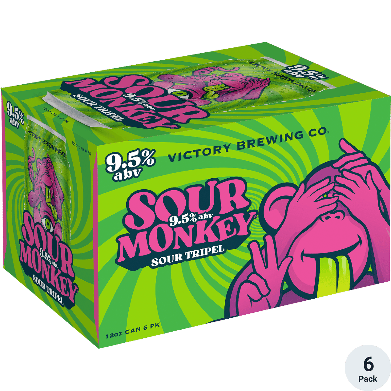 VICTORY SOUR MONKEY 6PK CANS 12 OZ