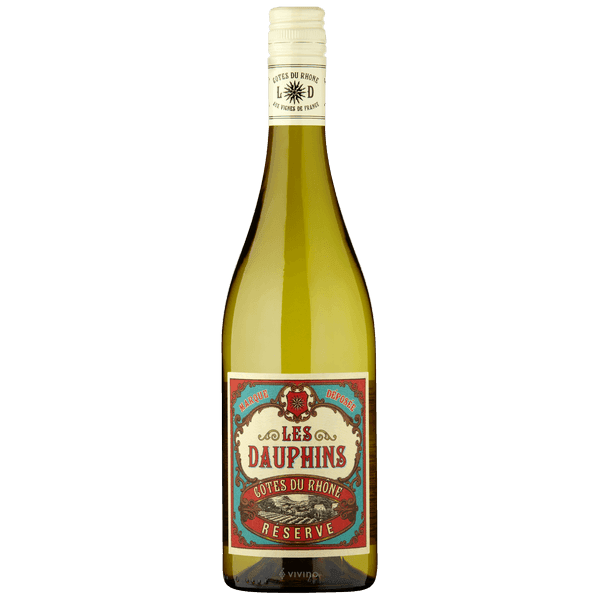 LES DAUPHINS BLANC 750 ML