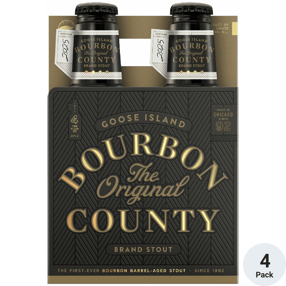 GOOSE ISLAND BOURBON COUNTY ORIGINAL 4PK BTL 10OZ