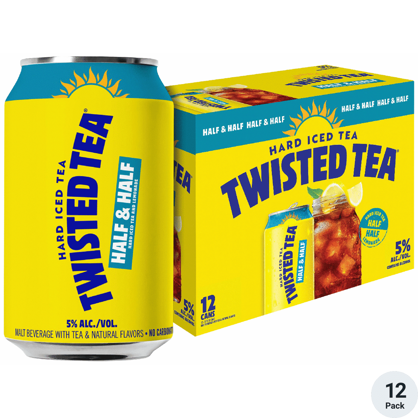 TWISTED TEA HALF & HALF 12 PK CAN 12 OZ