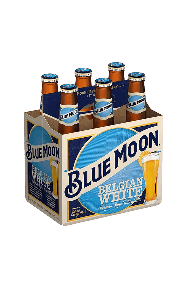 BLUE MOON WHITE 6 PK BTL 12 OZ