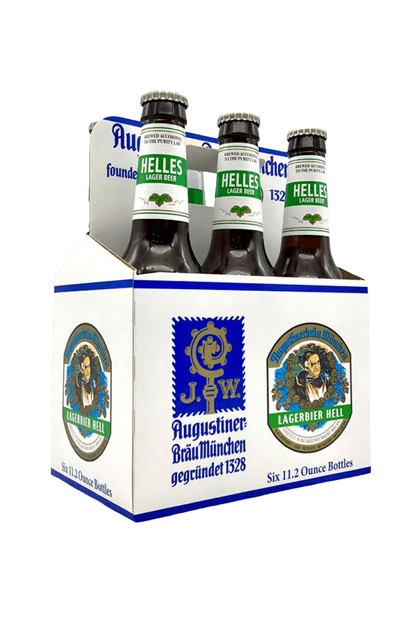 AUGUSTINERBRAU HELLS LAGER 6PK BTL11.2 OZ