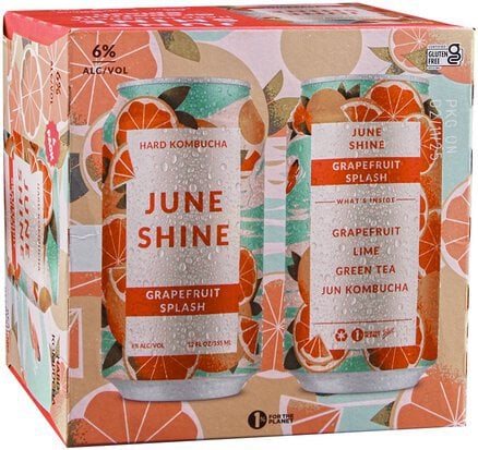 JUNESHINE GRAPEFRUIT SPLASH 4 PK 12 OZ