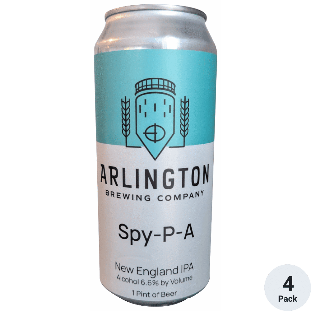 ARLINGTON SPY-P-A NE IPA 4PK 16 OZ