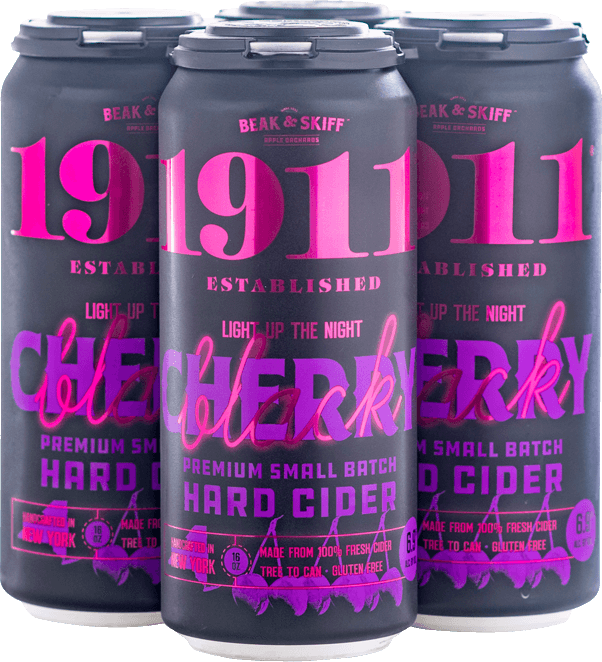 1911 CIDER CHERRY 4 PK CAN 16 OZ