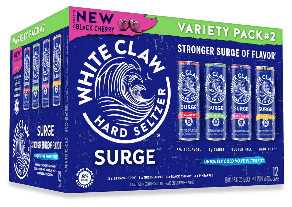 WHITE CLAW SURGE PACK #2 12 OZ
