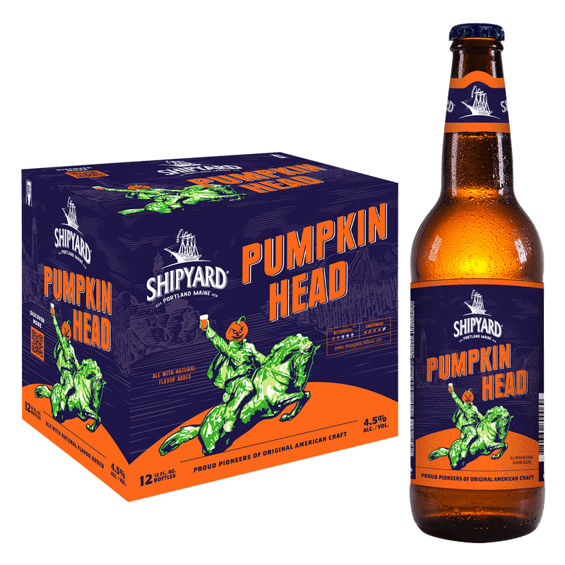 SHIPYARD PUMPKIN HEAD 12 PK BTL 12 OZ