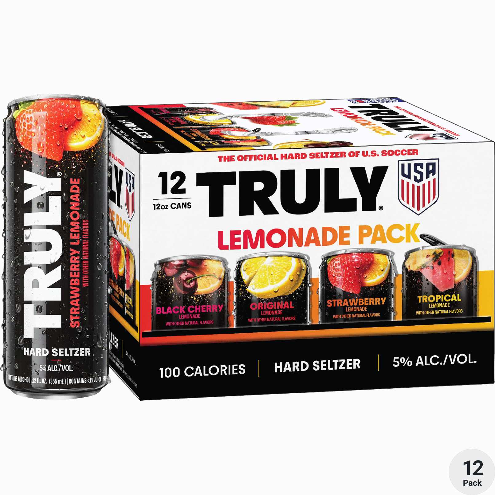 TRULY SELTZER LEMONADE 12 PK 12 OZ