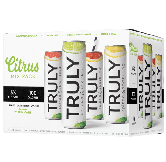TRULY SELTZER CITRUS 12PK 12 OZ