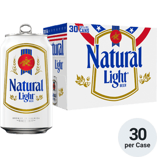NATURAL LIGHT 30 PK 12 OZ
